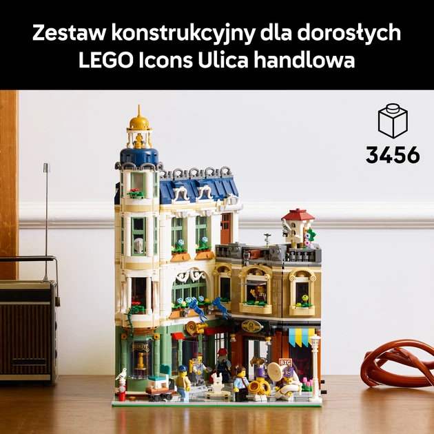Zestaw klocków LEGO Icons Ulica handlowa 3456 elementów (11371) - obraz 3