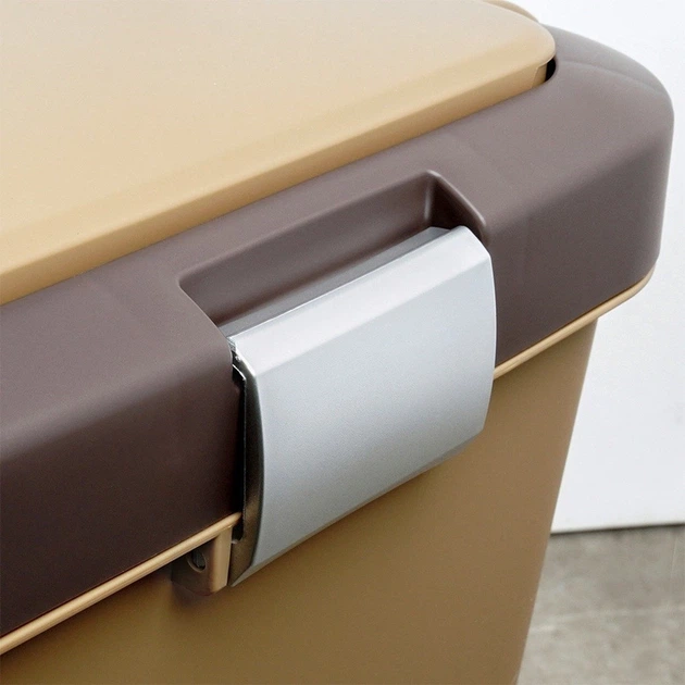 Кошик для сортування відходів Orion 731258 подвійний пластиковий міцний 2 × 20  л (8592381091262) - зображення 3