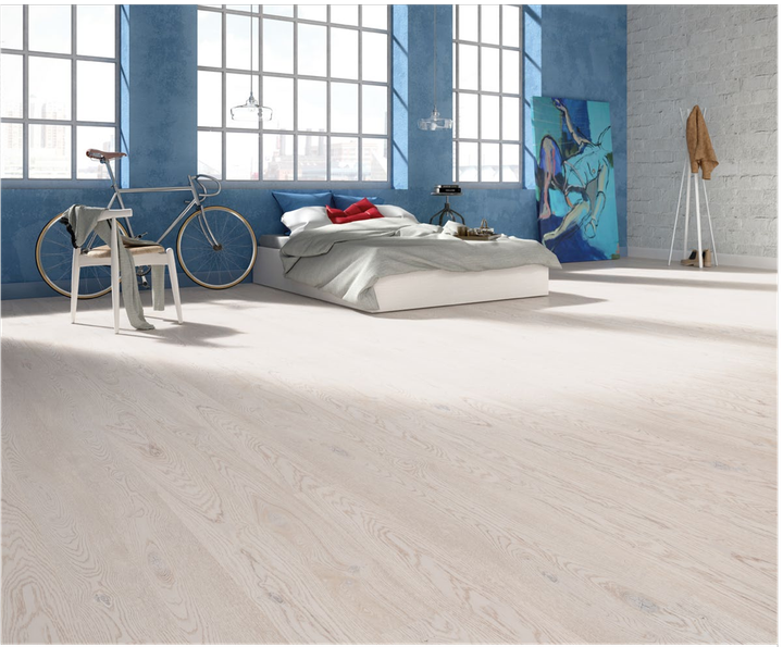 Паркетная доска Floor`360 Дуб ONE4HER FROSTY 3-полосная Лак - изображение 3