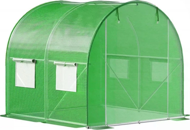 Folia na tunel ogrodowy Springos GT0001F 2 x 2 x 2 m - obraz 2