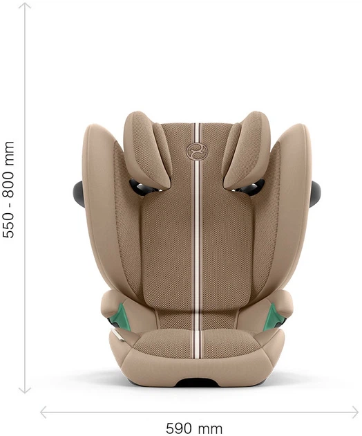 Fotelik samochodowy Cybex Solution G2 i-Fix Plus Almond Beige (4063846470341) - obraz 9