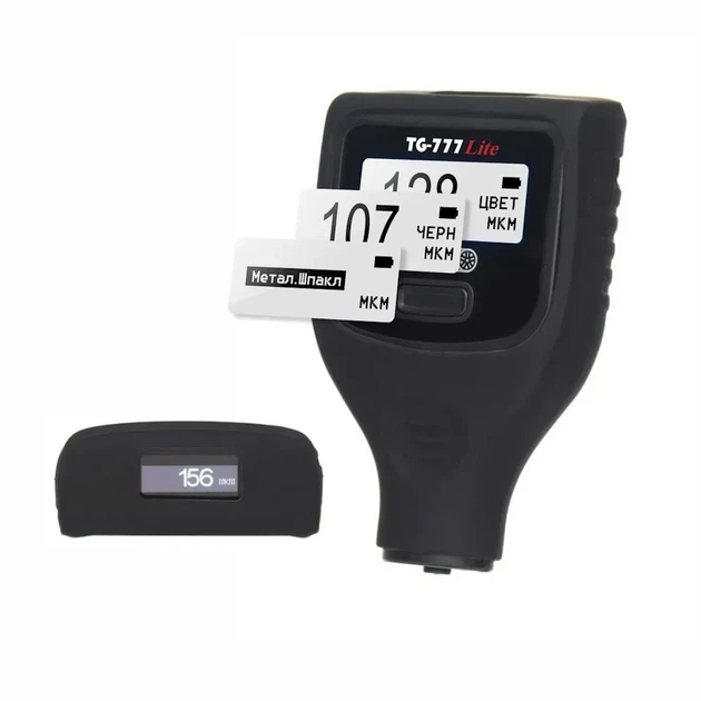 Товщиномір фарби Profiline TG-777 Lite (2000мкм, Fe/Zn/NFe/Putty) - зображення 4