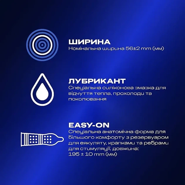 Презервативы Durex Intense Orgasmic рельефные с стимулирующим гелем-смазкой 12 шт. - изображение 2
