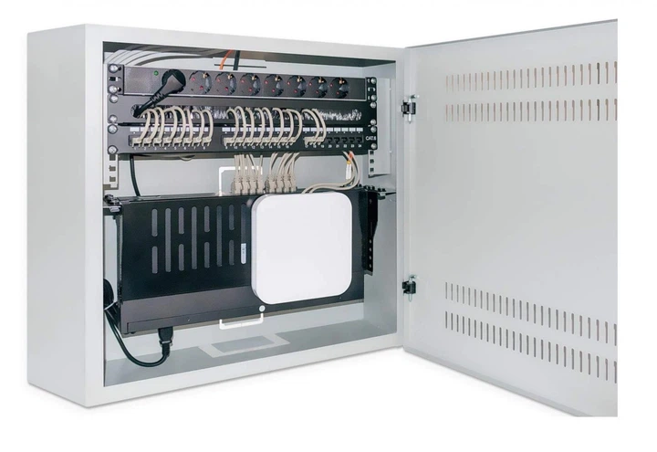 Szafa wisząca rack Intellinet Low-Profile 4U 19" (766623713641) - obraz 6