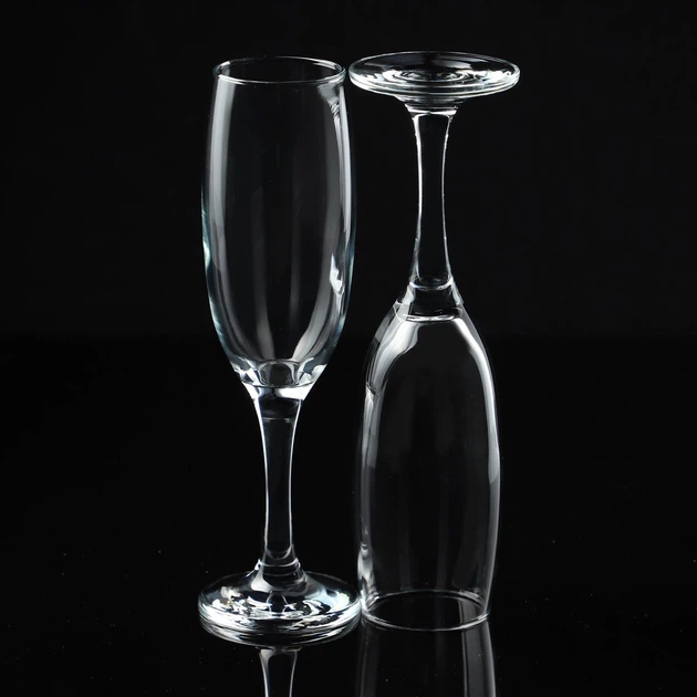 Набір келихів Kadax Odnes для шампанського 220 мл 6 шт (5903699482414) - зображення 3