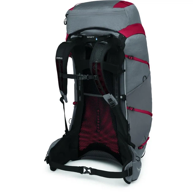 Рюкзак туристичний наплічник Osprey Eja Pro 55 Dale grey/poinsettia red XS/S (100073971) - зображення 2