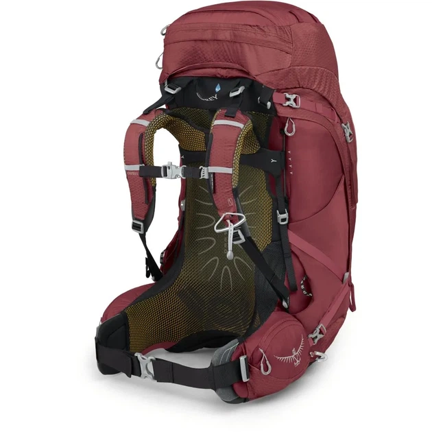 Рюкзак туристичний наплічник Osprey Aura AG 65 Berry sorbet red M/L (100073923) - зображення 3