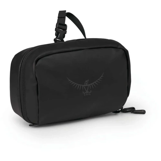 Косметичка для путешествий Osprey Transporter Hanging Toiletry Kit Raven black/black (100080202) - Фото 1 Косметичка для путешествий Osprey Transporter Hanging Toiletry Kit Raven black/black (100080202) - изображение 1