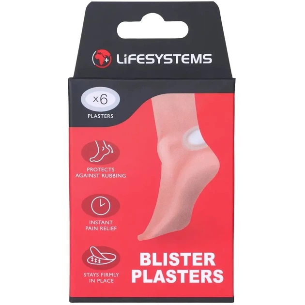 Лейкопластырь Lifesystems Blister Plasters (6-pack) Black uni (100084445) - изображение 2