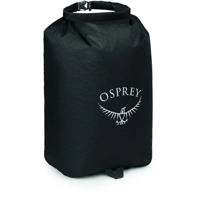 Гермомешок туристический для сплава или похода Osprey Ultralight DrySack 12L black (100070797) - Фото 1 Гермомешок туристический для сплава или похода Osprey Ultralight DrySack 12L black (100070797) - изображение 1