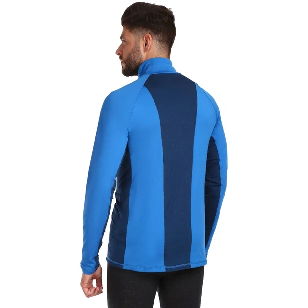 Термофутболка чоловіча на змійці Kilpi Willie-M Mns Blue XXXL (100085664) - зображення 3