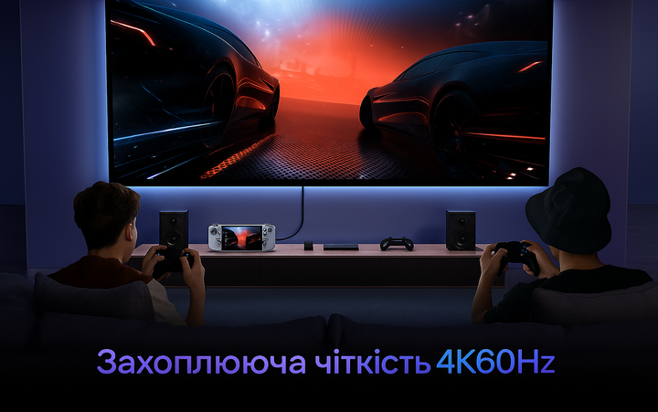 Док-станция Baseus GamerX 6-в-1 для Steam Deck, Steam Deck OLED, ASUS ROG Ally, Lenovo Legion Go, Nintendo Switch, HDMI 4K@60Hz, PD 100W, LAN - изображение 7