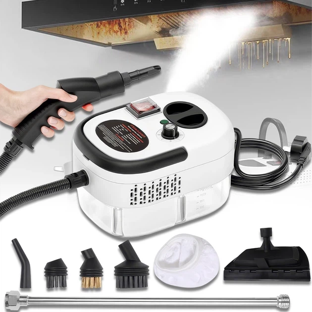 Многофункциональный пароочиститель Steam Cleaner Maxi 10-в-1, 2500 Вт, высокое давление пара (1548) - изображение 2