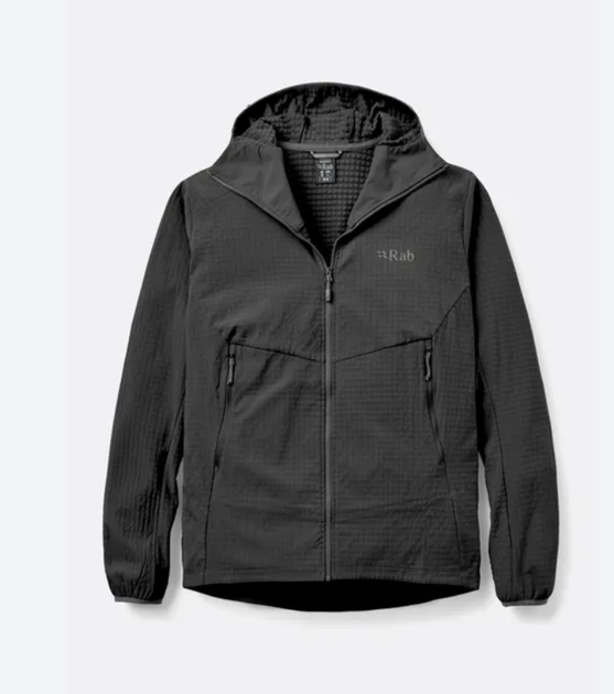 Кофта мужская Rab Evolute Hoody, Beluga, M (RB QFG-19-BEL-MED) - изображение 2