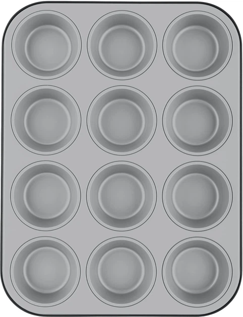 Форма для кексів Ballarini Patisserie Сіра 35 x 27 см 12 шт (8003150524572) - зображення 2