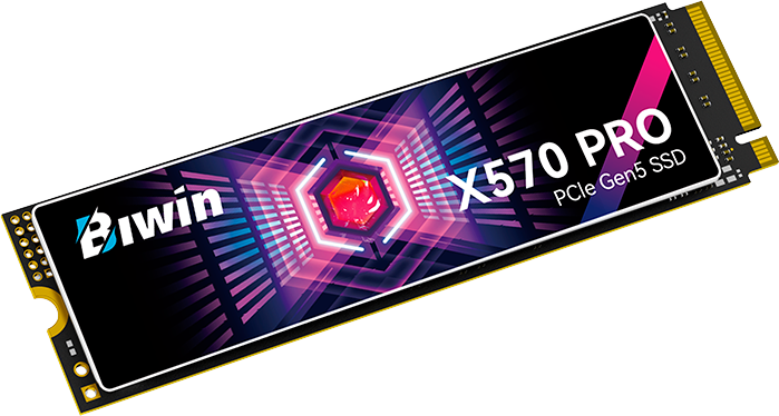 Dysk SSD BiwinTech Opal X570 Pro 1 TB PCIe Gen 5 NVMe (6955914627376) - obraz 2