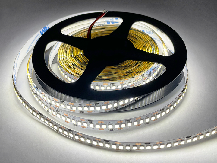 Світлодіодна стрічка 2835-240led-10mm-12V 20W/m IP20 (st-12-2835-240-nw-20) нейтрально-білий ST OEM - зображення 2