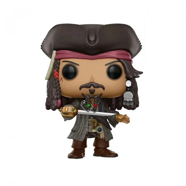 Колекційна фігурка Фанко Поп Джек Горобець Пірати Карибського моря — Funko Pop Jack Sparrow №273 Pirates of the Caribbean, 10 см - зображення 2