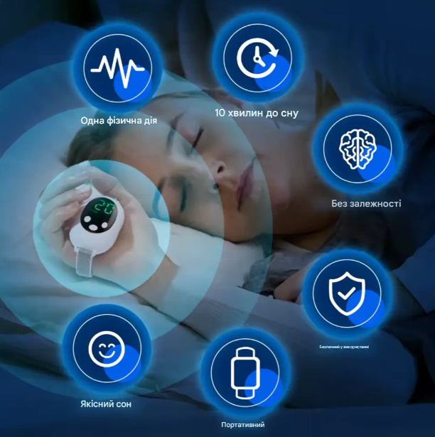 Ручное устройство для улучшения сна и снятия тревоги Palm Sleep Massager A-PLUS (II) 34442 - изображение 3