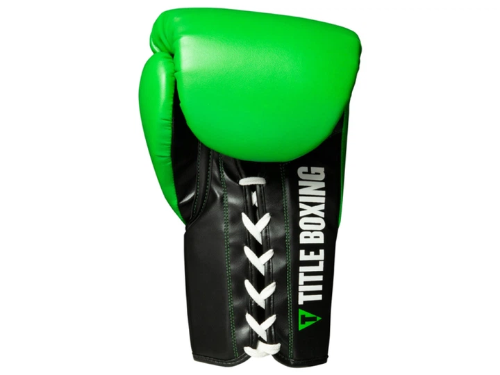 Рукавички для автографів TITLE WBC Autograph Gloves 30 см зелений (5333) - зображення 3