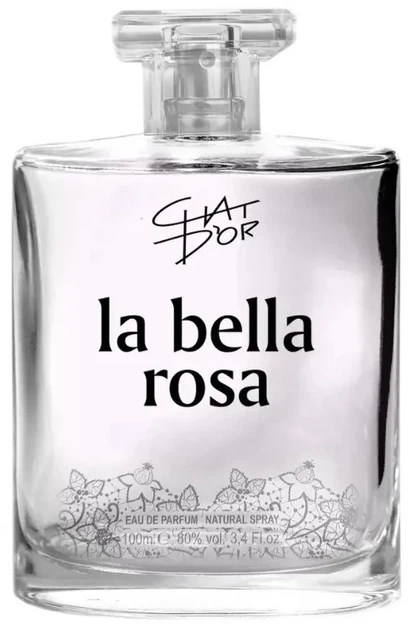 Woda perfumowana unisex Chat D'or La Bella Rosa 100 ml (5901801112068) - obraz 1
