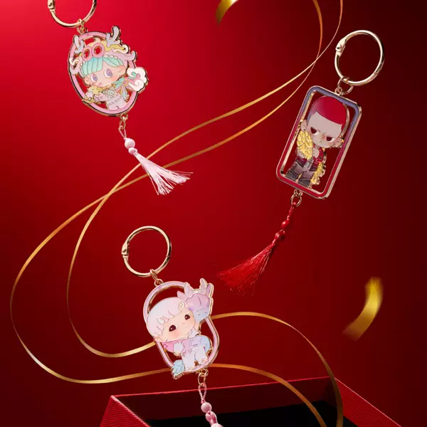 Коллекционный брелок-сюрприз Pop Mart Loong Presents Серия the Treasure Pendant (6941848265012) - Фото 5 Коллекционный брелок-сюрприз Pop Mart Loong Presents Серия the Treasure Pendant (6941848265012) - изображение 5