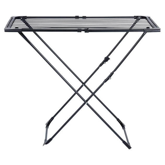 Сушарка для білизни Vilde 779068 металева XXL 108-182 см Чорна (5904316472269) - зображення 2