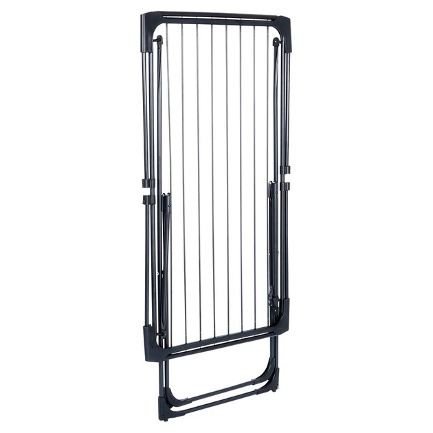 Сушарка для білизни Vilde 779068 металева XXL 108-182 см Чорна (5904316472269) - зображення 5