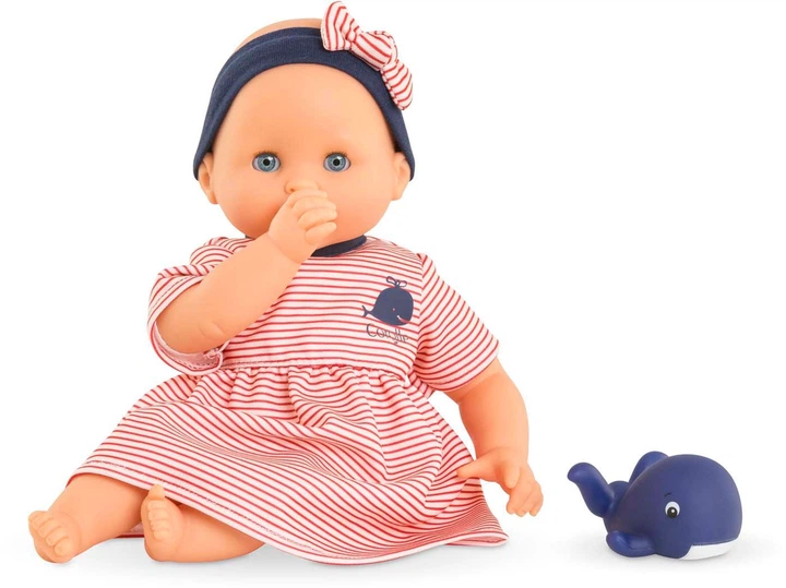 Lalka bobas Corolle Bath Calypso Whale 30 cm 9000100860 (4062013100869) - obraz 3