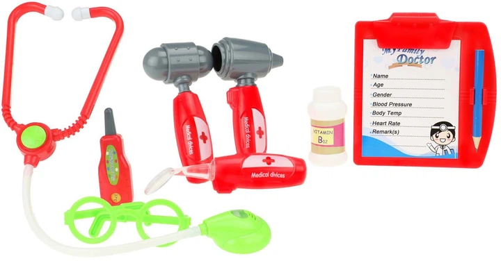 Набір іграшок Toi-Toys Лікарня 8 елементів 18105A (8719904181051) - зображення 2