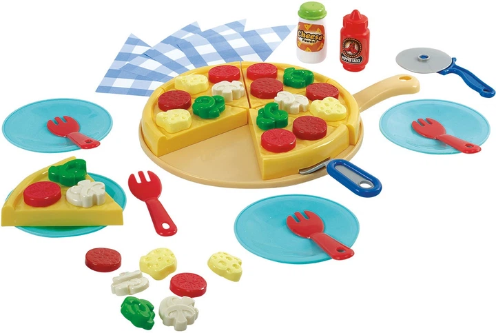 Zestaw zabawek PlayGo Make & Serve Pizza 43 elementy 3570 (4892401035707) - obraz 2