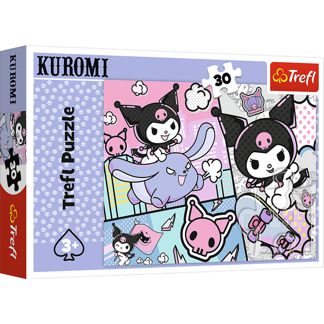 Puzzle Trefl Zabawa z Kuromi 30 elementów 18325 (5900511183252) - Zdjęcie 1 Puzzle Trefl Zabawa z Kuromi 30 elementów 18325 (5900511183252) - obraz 1