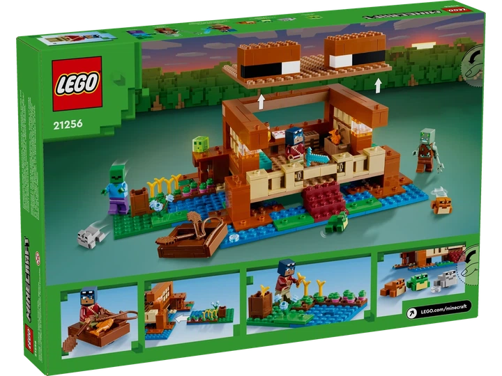Конструктор Лего Майнкрафт Лягушачий дом Lego Minecraft 21256 - изображение 3
