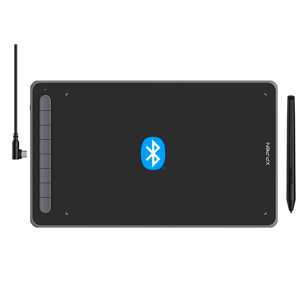 Графічний планшет XP-Pen Deco LW black, 10X6", 5080 LPI, 8192 levels, Bluetooth 5.0 - Фото 1 Графічний планшет XP-Pen Deco LW black, 10X6", 5080 LPI, 8192 levels, Bluetooth 5.0 - зображення 1