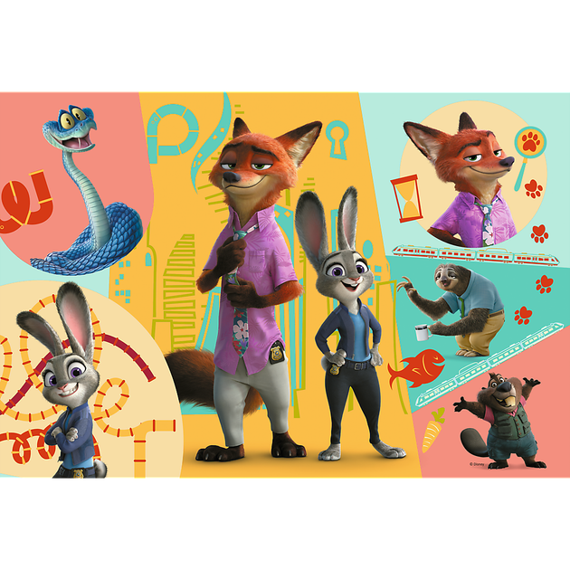 Puzzle Trefl Razem w Zootropolii 2 160 elementów 15429 (5900511154290) - obraz 3