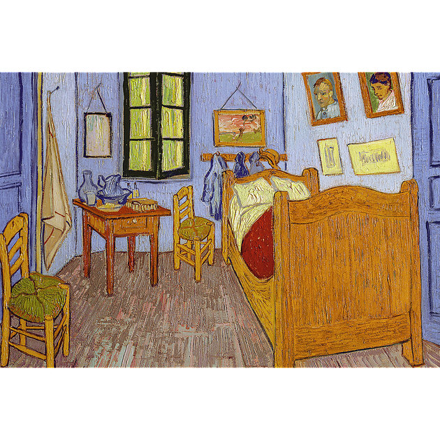 Пазли Trefl Art Вінсент Ван Гог Спальня 500 елементів 75459 (5900511375459) - зображення 4