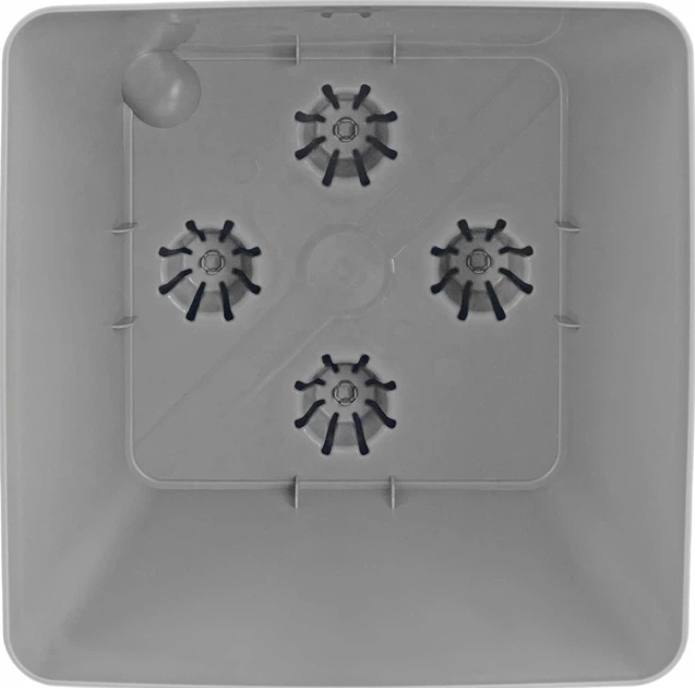 Doniczka Kadax Lavaur 30 cm Szaro-beżowa (K9876) - obraz 4