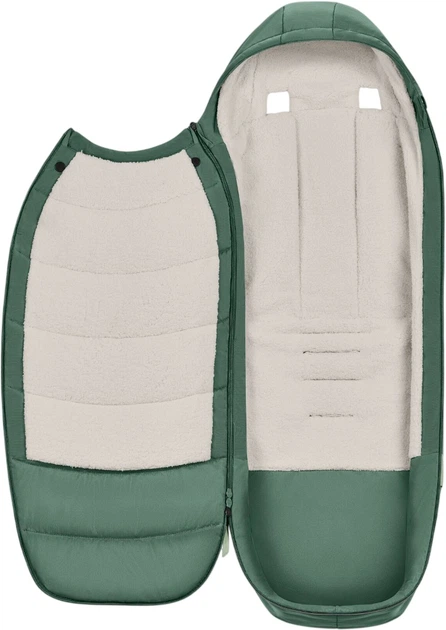 Конверт для коляски Cybex Platinum Leaf Green Platinum (4063846413218) - зображення 3
