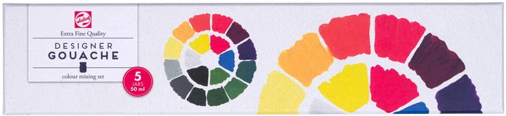 Zestaw farb gwaszowych Royal Talens Extra Fine 5 x 50 ml (8712079527860) - obraz 2