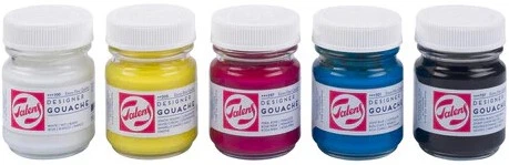 Zestaw farb gwaszowych Royal Talens Extra Fine 5 x 50 ml (8712079527860) - obraz 3