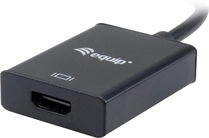 Адаптер Equip USB-A Male to HDMI Female 0.15 м Black (133385) - зображення 3
