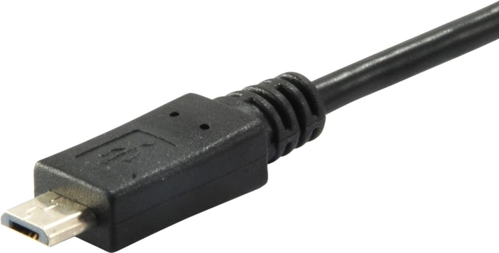 Кабель Equip USB-A Male to micro-USB Male 1 м Black (128596) - зображення 3