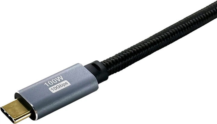 Кабель Equip USB Type-C Male to USB Type-C Male 2 м Black (128357) - зображення 4