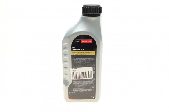 Оливи моторні Motorcraft A5 SAE 5W30 (1 Liter) FORD 15CF53 FORD - Motorcraft 15CF53 15F1CD, 15F1CE - зображення 3