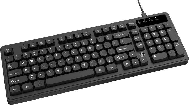 Клавиатура проводная Ajazz AF98 USB Black (AF98-B) - изображение 5