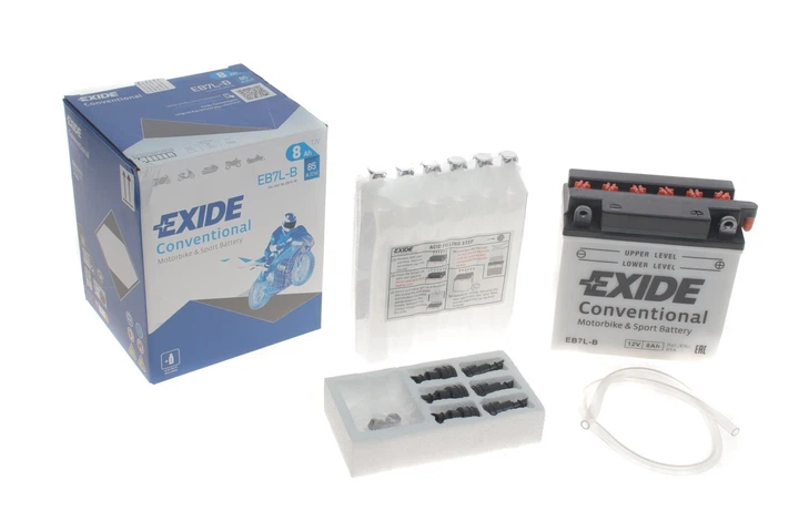 Стартерна батарея (акумулятор) EXIDE EB7LB - изображение 4