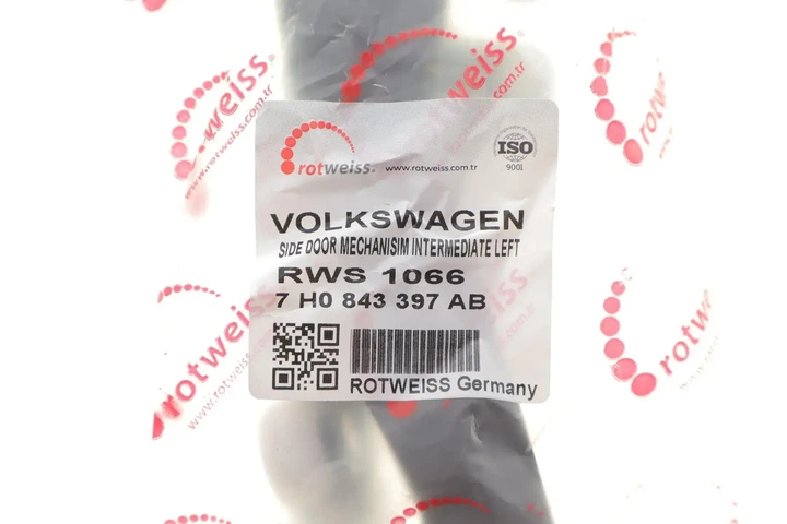 Направляюча дверей з роликом ROTWEISS RWS1066 Volkswagen Transporter, Multivan 7E0843397L, 7H0843397AB, 7H0843397AE - изображение 2