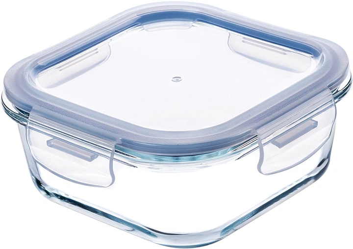 Набір контейнерів для їжі Kadax скляні з кришками та ущільнювачами 4 шт (5903699483213) - зображення 5