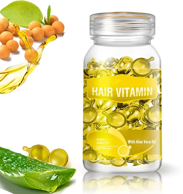 Капсули для волосся Sevich Hair Vitamin With Aloe Vera Oil Сила та м'якість 30 капсул 15 г - зображення 2