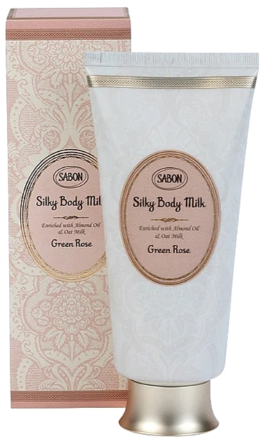 Mleczko do ciała Sabon Delicate Green Rose wygładzające 200 ml (7290118805038) - obraz 2